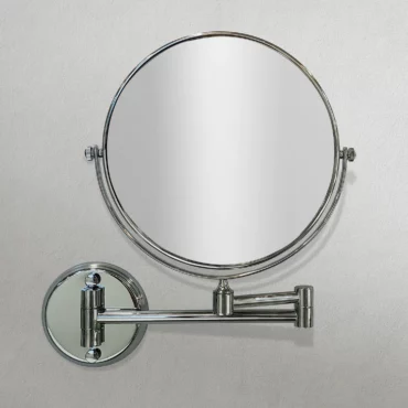 8″ Circle Wall Mounted LED Vanity Makeup Mirror 1x and 3x