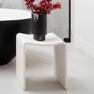 Solid Surface Shower Stool
