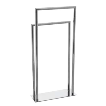 Chrome Standing Towel Rack